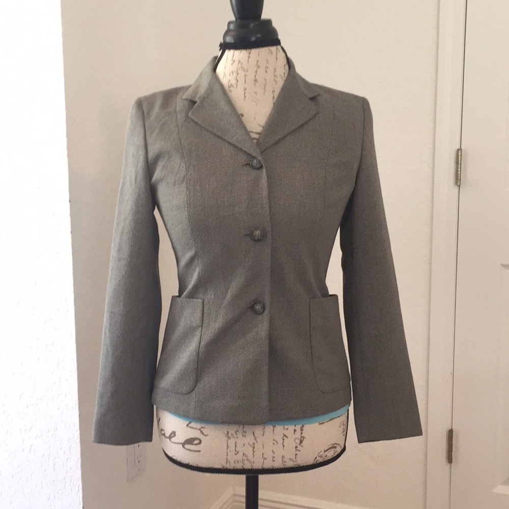 Ann Taylor Loft Gray business blazer/jacket